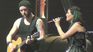Within Temptation - Whole World Is Watching (Acoustic) Live Paris Le Zénith 2014