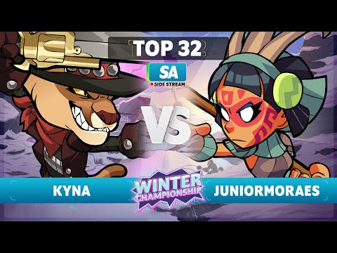 Kyna vs. JuniorMoraes - Top 32 - SA - Brawlhalla Winter Championship 2023
