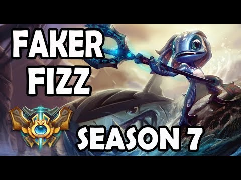 SKT T1 Faker FIZZ vs SYNDRA - Ranked Challenger Korea