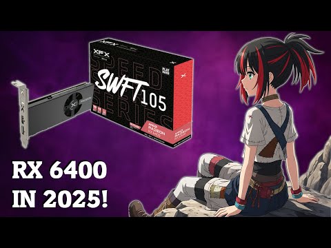 GAMING on an RX 6400 in 2025?! [ 16 GAMES TESTED ]