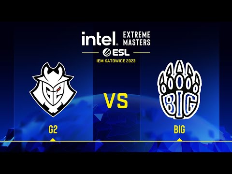 G2 vs BIG | Map 2 Inferno | IEM Katowice 2023