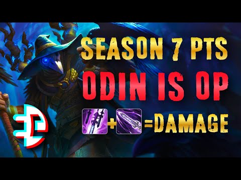 NEW ODIN IS BROKEN !!! - ODIN CONQUEST PTS - SEASON 7 SMITE