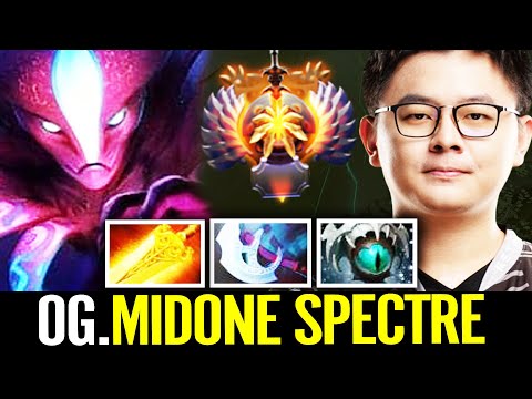 MIDONE Spectre [FULL GAMEPLAY] - Pro Safelane Guide | Dota 2 IMMORTAL GAMEPLAY