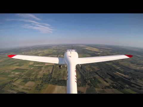 flight airplane Hungary Diamond DV20 DA20 LHTL LHJK Tokol Jakabszallas Gopro wing tail mount atc