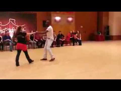WEST COAST SWING DANCE: Tatiana Mollman et Achile Dinga au Budafest 2014