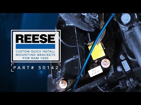 Reese® 50142 Custom Quick Install Brackets for RAM 1500