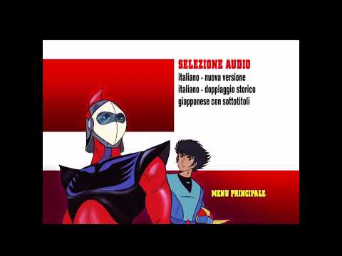 UFO Robot Goldrake Vol.3 (ＵＦＯロボグレンダイザー ,  UFO Robo Gurendaizā - 1975/77) - Menu e submenu del DVD