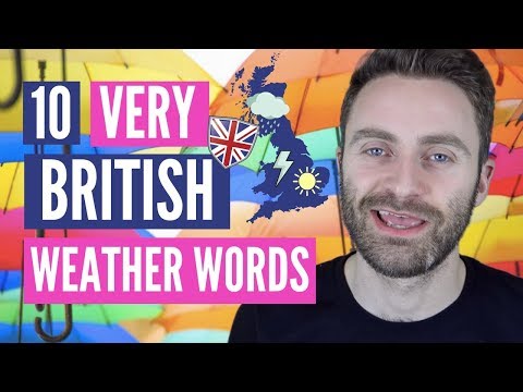 イギリスの天気の言葉10選 (10 Very British Weather Words)