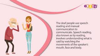 How do deaf people communicate?