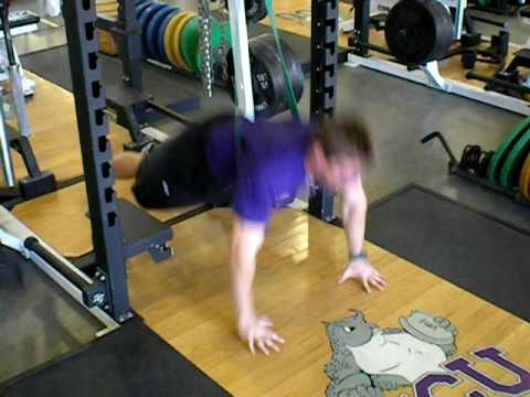 Explosive Pushup Jumps - Band Assisted