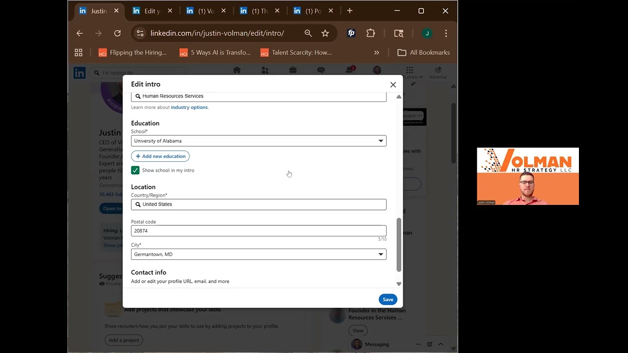 HR Roundtable-Mastering LinkedIn for Your Personal and Professional Brand