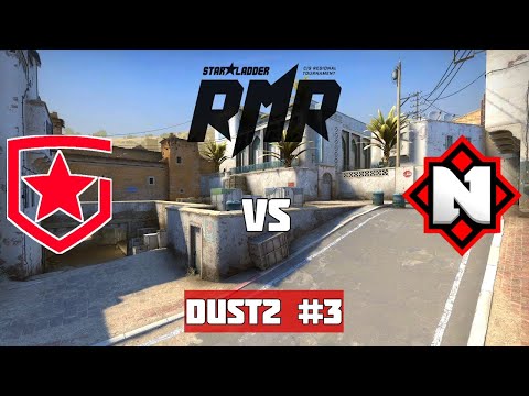 ГРУППА А. NEMIGA vs GAMBIT. Map-3 Dust2. StarLadder CIS RMR 2021
