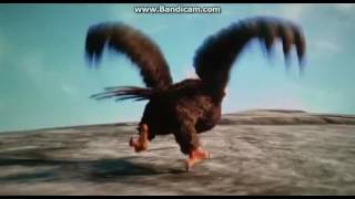 The Angry Birds Movie - Mighty Eagle tries to fly