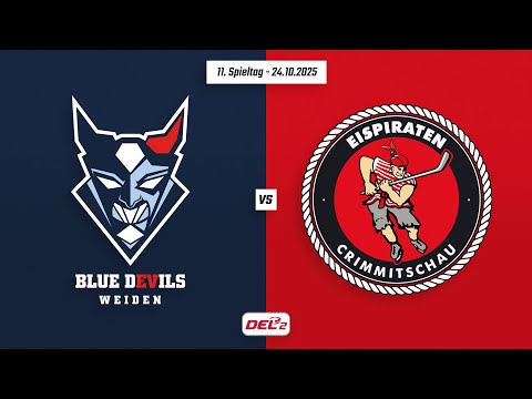 11. Spieltag DEL2 | Blue Devils Weiden vs. Eispiraten Crimmitschau | Game Highlights