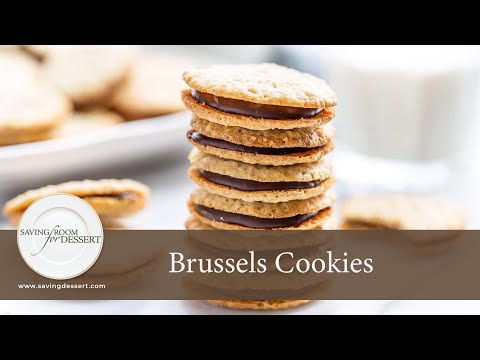 Brussels Cookies (A Pepperidge Farm Copycat)