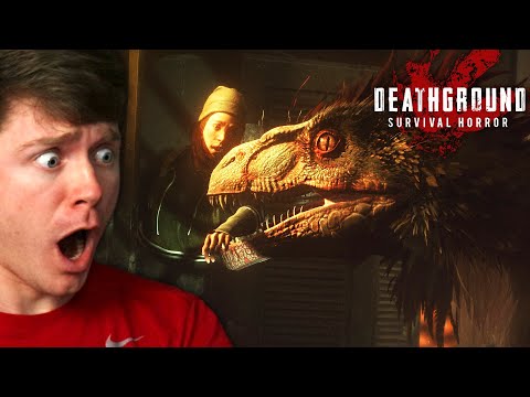 CHASED by GIANT RAPTOR DINOSAURS in DEATHGROUND