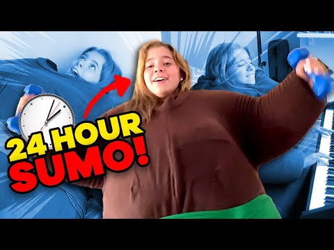 24 Hours in a GIANT SUMO Suit