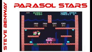 Parasol Stars on PC Engine / TurboGrafx-16 - gameplay & commentary
