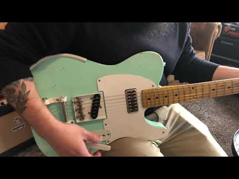 Rittenhouse Tele Bigsby Surf Green TV Jones Lollar Carr Sportsman