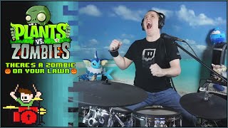There&#39;s A Zombie On Your Lawn On Drums!