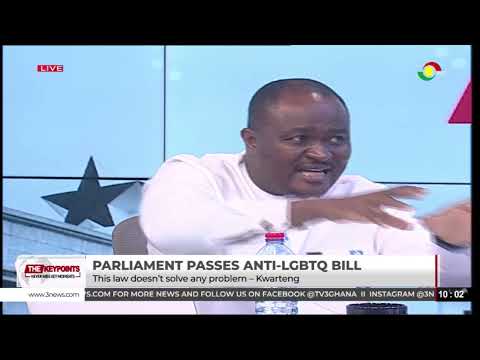 ‘The Law Does Not Solve Any Problem. It is Empty.’ - Kwasi Kwarteng on The Passed Anti-LGBTQ Bill