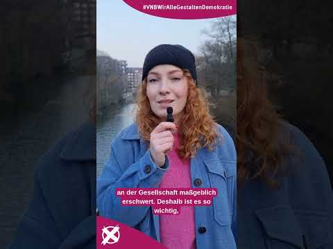 #VNBWirAlleGestaltenDemokratie  Bente Ollmann #VNB  #BTW25  #JedeStimmeZählt #inklusion #demokratie