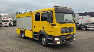 MAN TGL 12.240 Double Cabin *Only 80 Tkm* Ex Fire Truck Koffer-LKW | Bild 4 - Autoline