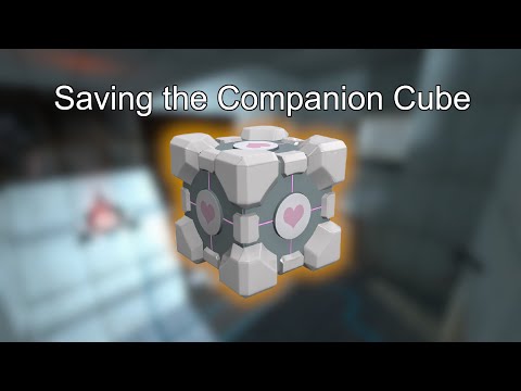 Steam Community :: Video :: Saving the Companion Cube