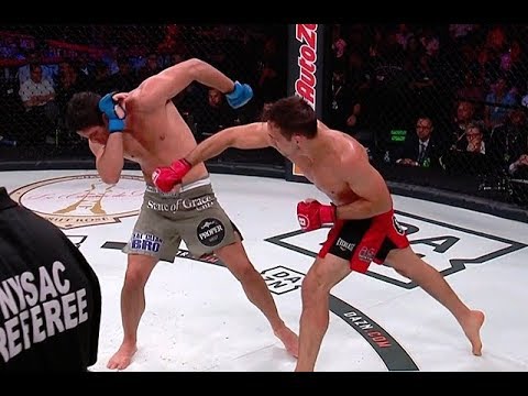 Rory MacDonald vs  Neiman Gracie Full Fight Highlights Bellator 222 Review