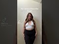 Bbw Girl Curves From The Front Vs From The Side Short Tiktok Plussize