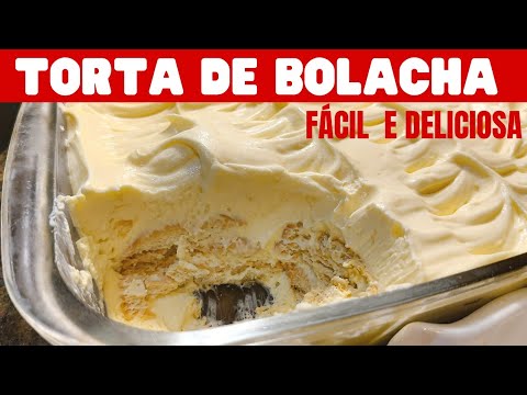Vídeo: Torta de bolacha: dúvidas e preparo com creme