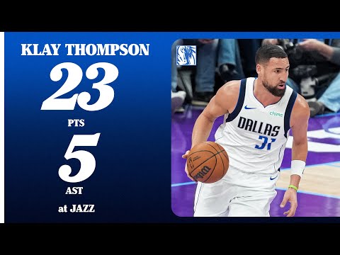 Klay Thompson (23 Points) at Utah Jazz | January 8, 2026