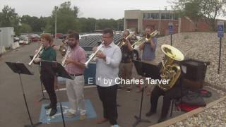 Hartt School Brass players perform at Library expansion opening
