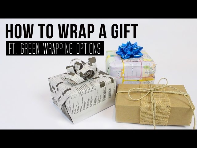 Bye, wrapping paper: Much less wasteful ways to pack up your Christmas gifts