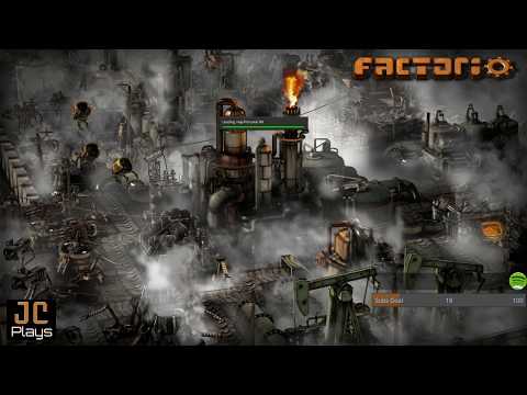 JC Plays Factorio Live Ep71 - 380 hrs - Finish Green Circuits, ETS for Trains, Red Circuits