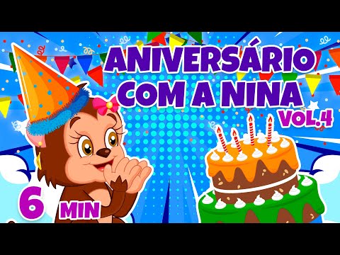 Aniversário com a Nina Vol. 4 - Giramille 6 min | Desenho Animado Musical