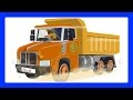Dump Truck At Work Trash Trucks And Other Construction Trucks For Children By JeannetChannel