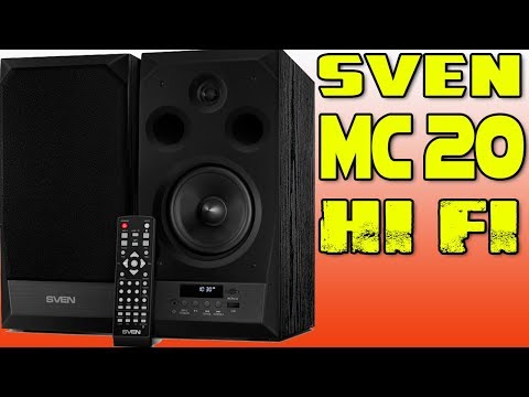 Колонки Sven MC 20 / Обзор / Мощная Hi-Fi Акустика 2.0 с Bluetooth  🎵