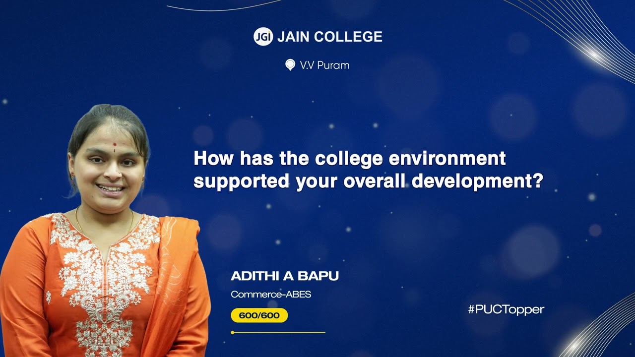 Adithi A Bapu success journey video thumbnail