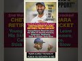 ️2nd Wall Of Indian Cricket Cracked L Cricket Videos L Shorts L ️‍ Pujara Retires From Cricket