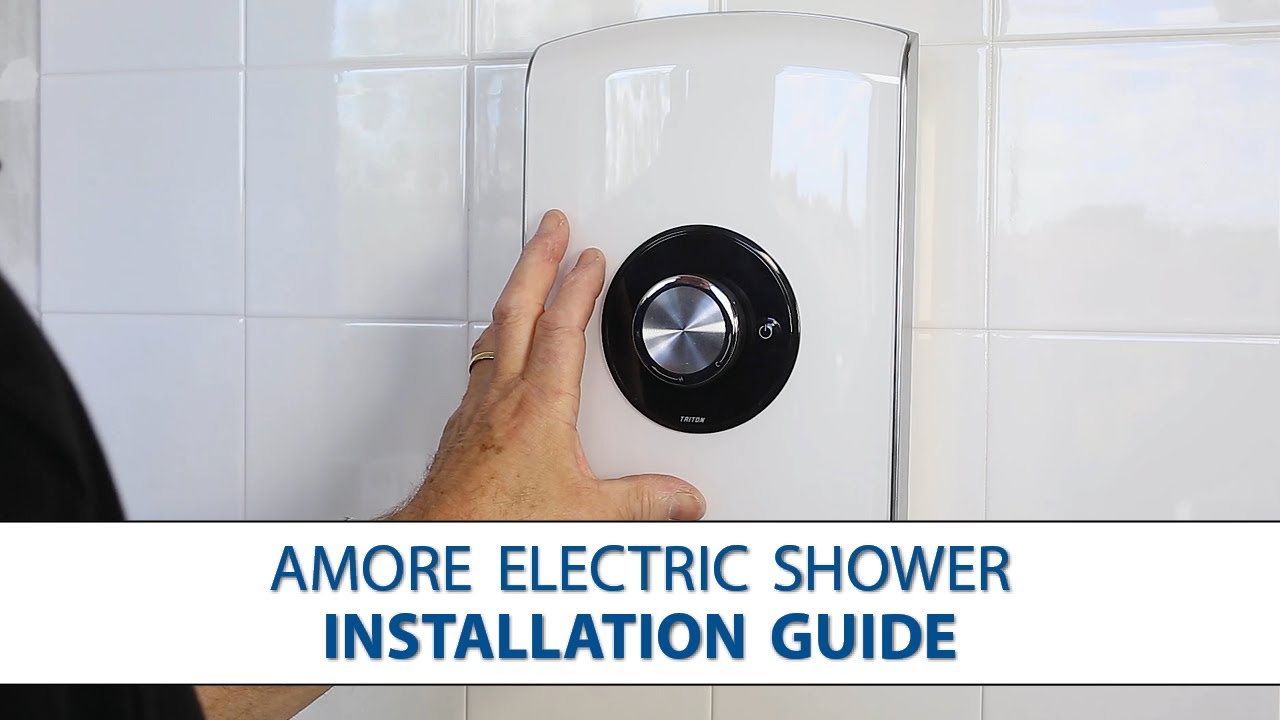 Triton Amore 8.5kW Brushed Steel Electric Shower