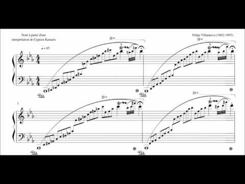 Felipe Villanueva - Amar..(Nocturno) - Cyprien Katsaris Piano