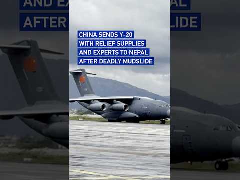 China sends Y-20 with relief supplies and experts to Nepal