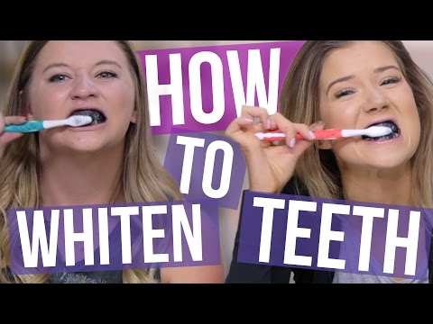 วิธีทำให้ฟันขาว