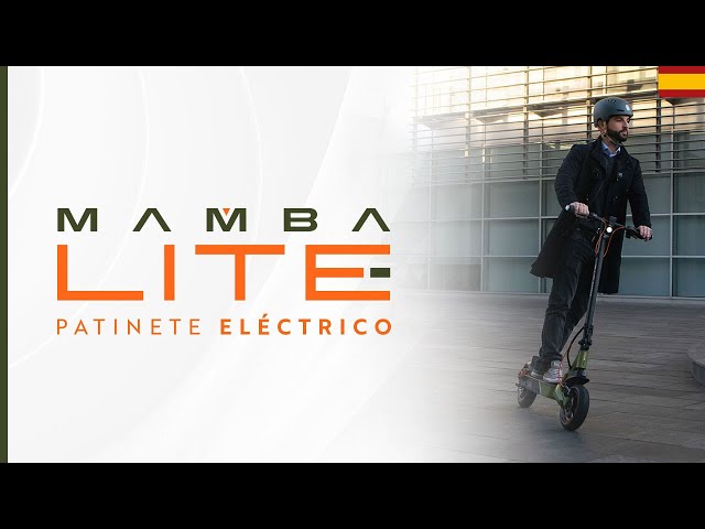 Olsson Mamba Lite Patinete Eléctrico Homologado DGT 10" Verde/Negro video