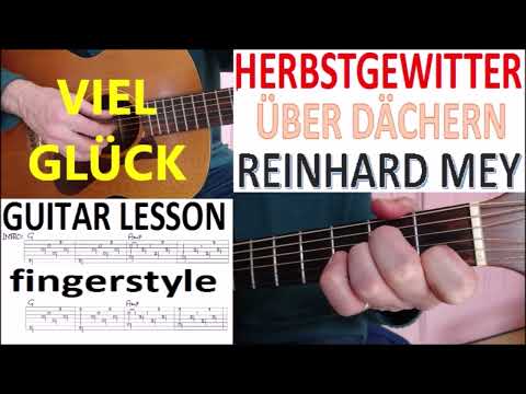 Herbstgewitter Über Dächern - Reinhard Mey