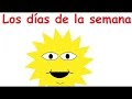Days Of The Week In Spanish Sing Along Song