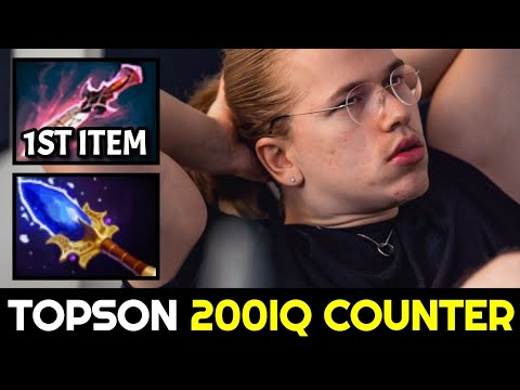 TOPSON 200IQ Mid Counter Necrophos — First Item Witch Blade Dota 2