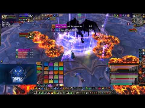 Supermassive - Gul'dan Mythic. Resto Druid POV