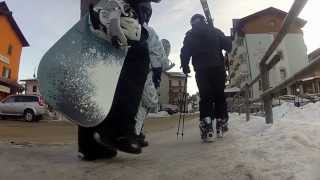 preview picture of video 'Andalo 2012/2013 Snowboard'